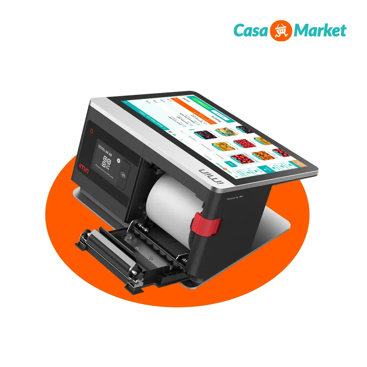 Falcon1 - Punto de venta todo en uno con impresora para bodegas y minimarkets