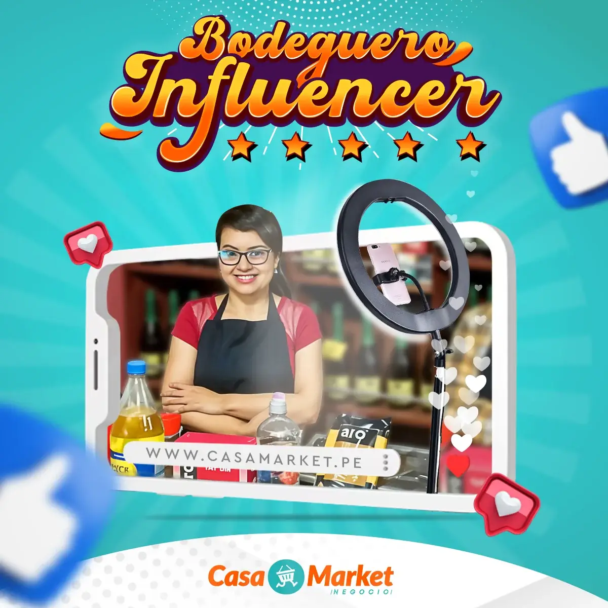 bodeguero influencer, casamarket sistema de punto de venta para bodegas, minimarkets, licorerias, petshops