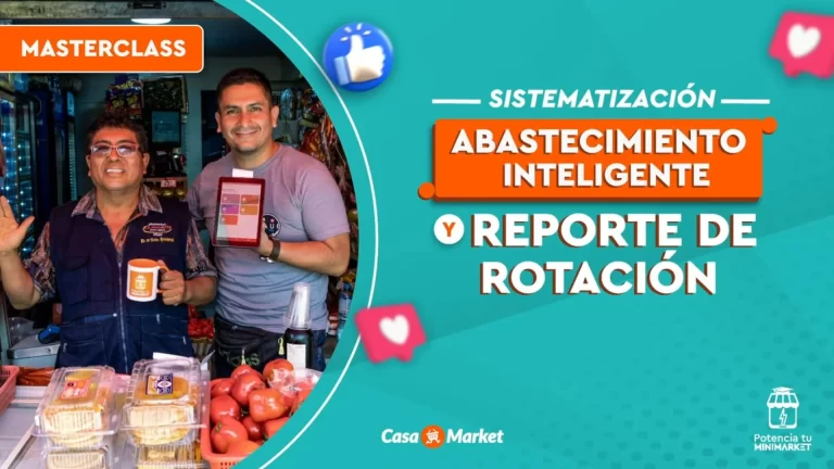 CasaMarket - abastecimiento inteligente y reporte de rotación